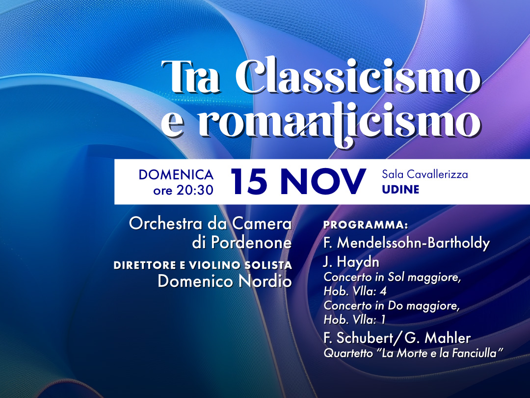Tra Classicismo e romanticismo