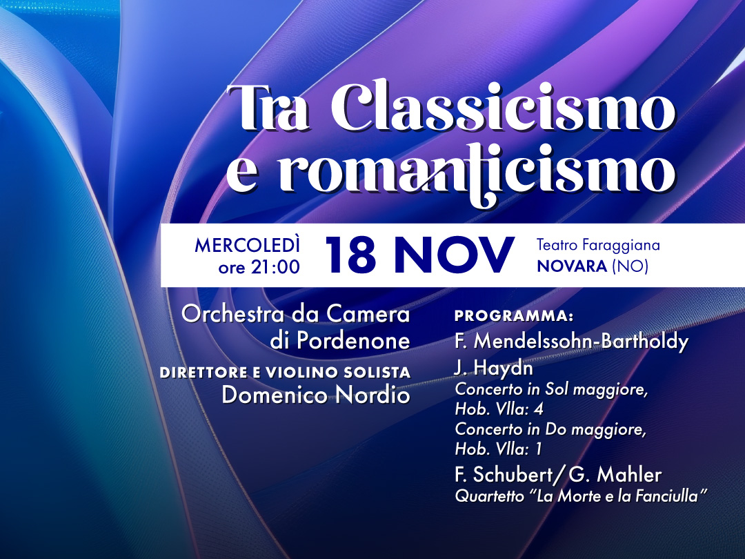 Tra Classicismo e romanticismo