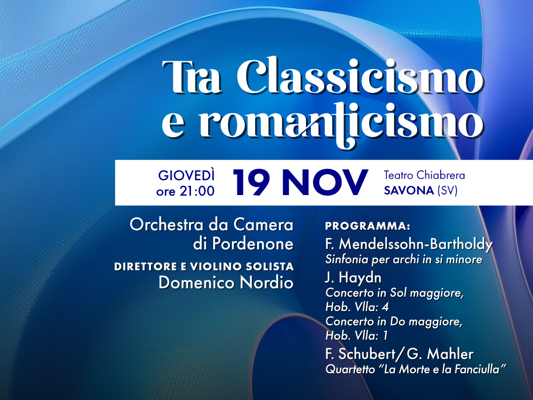 Tra Classicismo e romanticismo