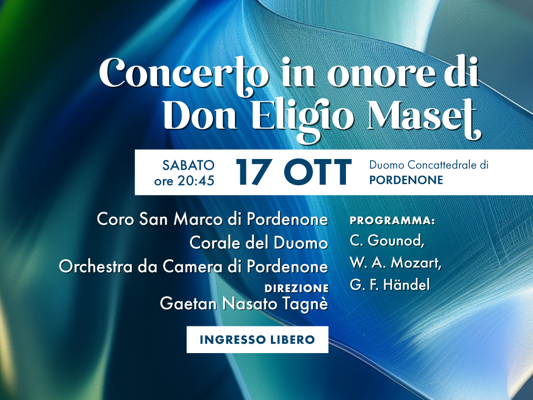 Concerto in onore di Don Eligio Maset